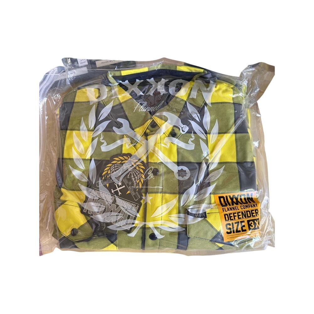 Dixxon Flannel Co. Defender Flannel — Size 3X — Brand New, Never Opened